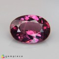 Natural Purplish pink natural spinel oval  2.68 Carats Purplish Pink Oval 11x8 mm Loose Gemstone - Image 1