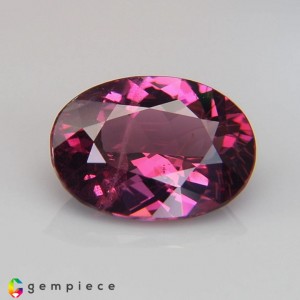 Purplish pink natural spinel oval   2.68cts - 11x8mm Purplish pink natural spinel oval   2.68cts - 11x8mm