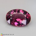 Natural Purplish pink natural spinel oval  2.68 Carats Purplish Pink Oval 11x8 mm Loose Gemstone - Image 2