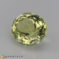 Natural Amblygonite 1.63 Carats Yellowish Green Oval 8x6 mm Loose Gemstone - Image 4