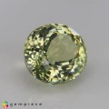 Natural Amblygonite 1.63 Carats Yellowish Green Oval 8x6 mm Loose Gemstone - Image 6