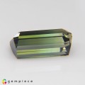 Natural Tourmaline 3.72 Carats Green to Champagne Green Emerald 12x6 mm Loose Gemstone - Image 4