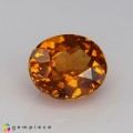 Natural Spessartite garnet 2.16 Carats Fanta Orange Oval 8x7 mm Loose Gemstone - Image 6