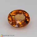 Natural Spessartite garnet 2.16 Carats Fanta Orange Oval 8x7 mm Loose Gemstone - Image 7