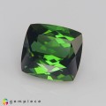 Natural Tourmaline 2.48 Carats Hunter Green Cushion 8x7 mm Loose Gemstone - Image 2