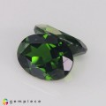Natural Chrome diopside 2.51 Carats Chrome Green Oval 8x6 mm Loose Gemstone - Image 2