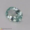Natural Montebrasite 3 Carats Baby Mint Green Oval 11x8 mm Loose Gemstone - Image 3