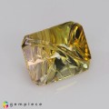 Natural Tourmaline 4.33 Carats Honey Yellow Fancy  11x8 mm Loose Gemstone - Image 5