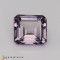 Baby purple natural spinel emerald cut  2.40cts - 8x7mm