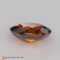 Natural Zircon 4.81 Carats Imperial Orange Oval 11x9 mm Loose Gemstone - Image 4