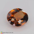Natural Zircon 4.81 Carats Imperial Orange Oval 11x9 mm Loose Gemstone - Image 5