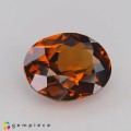 Natural Zircon 4.81 Carats Imperial Orange Oval 11x9 mm Loose Gemstone - Image 6