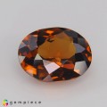 Natural Zircon 4.81 Carats Imperial Orange Oval 11x9 mm Loose Gemstone - Image 7