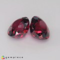 Natural Rhodolite garnet 7.03 Carats Purplish Pink Oval 9x8 mm Loose Gemstone - Image 4