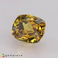 Natural Grossular garnet 1.74 Carats Golden Yellow Cushion 7x6 mm Loose Gemstone - Image 3