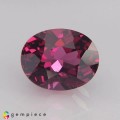 Natural Rhodolite garnet 3.09 Carats Purplish Pink Oval 9x7 mm Loose Gemstone - Image 7