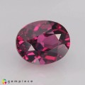 Natural Rhodolite garnet 3.09 Carats Purplish Pink Oval 9x7 mm Loose Gemstone - Image 5