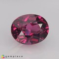Natural Rhodolite garnet 3.09 Carats Purplish Pink Oval 9x7 mm Loose Gemstone - Image 1