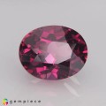 Natural Rhodolite garnet 3.09 Carats Purplish Pink Oval 9x7 mm Loose Gemstone - Image 6