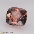 Natural Tourmaline 5.07 Carats Champagne Pink Cushion 11x10 mm Loose Gemstone - Image 2