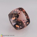 Natural Tourmaline 5.07 Carats Champagne Pink Cushion 11x10 mm Loose Gemstone - Image 6