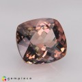 Natural Tourmaline 5.07 Carats Champagne Pink Cushion 11x10 mm Loose Gemstone - Image 7