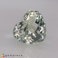 Natural Tourmaline 2.94 Carats Very Light Baby Green Heart  9x8 mm Loose Gemstone - Image 5