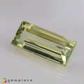 Natural Amblygonite 4.55 Carats Greenish Yellow Baguette 16x7 mm Loose Gemstone - Image 2