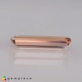 Natural Imperial topaz 1.77 Carats Imperial Orange Emerald Cut 13x4 mm Loose Gemstone - Image 4
