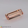 Natural Imperial topaz 1.77 Carats Imperial Orange Emerald Cut 13x4 mm Loose Gemstone - Image 5