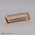 Natural Imperial topaz 1.77 Carats Imperial Orange Emerald Cut 13x4 mm Loose Gemstone - Image 6