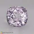 Natural Apatite 7.37 Carats Very Light Purple Antique Cushion 11x9 mm Loose Gemstone - Image 1