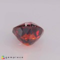 Natural Spessartite garnet 1.96 Carats Fire Red Trilliant  7x5 mm Loose Gemstone - Image 4