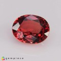 Natural Red natural spinel oval  0.89 Carats Red  Oval 6x5 mm Loose Gemstone - Image 2