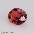Natural Red natural spinel oval  0.89 Carats Red  Oval 6x5 mm Loose Gemstone - Image 3
