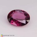 Natural Rhodolite garnet 3.04 Carats Purplish Pink Oval 10x8 mm Loose Gemstone - Image 2