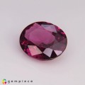 Natural Rhodolite garnet 3.04 Carats Purplish Pink Oval 10x8 mm Loose Gemstone - Image 3