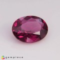 Natural Rhodolite garnet 3.04 Carats Purplish Pink Oval 10x8 mm Loose Gemstone - Image 6