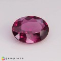 Natural Rhodolite garnet 3.04 Carats Purplish Pink Oval 10x8 mm Loose Gemstone - Image 1