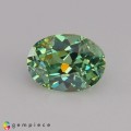 Natural Demantoid garnet 0.62 Carats Green Oval 6x4 mm Loose Gemstone - Image 2