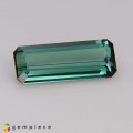 Natural Tourmaline 2.64 Carats Teal Green Emerald 14x5 mm Loose Gemstone - Image 1