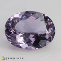 Natural Apatite 88.05 Carats Purple Oval 33x26 mm Loose Gemstone - Image 1