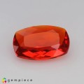 Natural Fire opal 1.03 Carats Fire Red Cushion 9x6 mm Loose Gemstone - Image 6