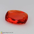 Natural Fire opal 1.03 Carats Fire Red Cushion 9x6 mm Loose Gemstone - Image 3