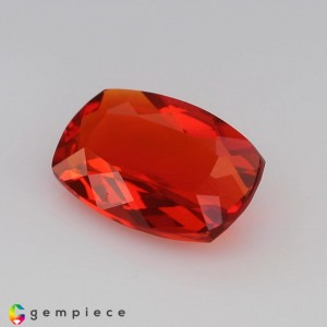 fire opal  1.03cts - 9x6mm