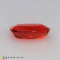 Natural Fire opal 1.03 Carats Fire Red Cushion 9x6 mm Loose Gemstone - Image 4