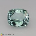 Natural Tourmaline 2.23 Carats Baby Mint Green Cushion 8x7 mm Loose Gemstone - Image 1