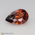 Natural Zircon 4.09 Carats Imperial Orange Pear 12x8 mm Loose Gemstone - Image 7