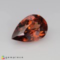Natural Zircon 4.09 Carats Imperial Orange Pear 12x8 mm Loose Gemstone - Image 6