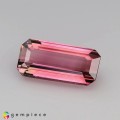 Natural Tourmaline 2.71 Carats Sweet Pink Emerald Cut 12x6 mm Loose Gemstone - Image 2